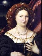 Lorenzo Lotto, Portrait of Lucina Brembati